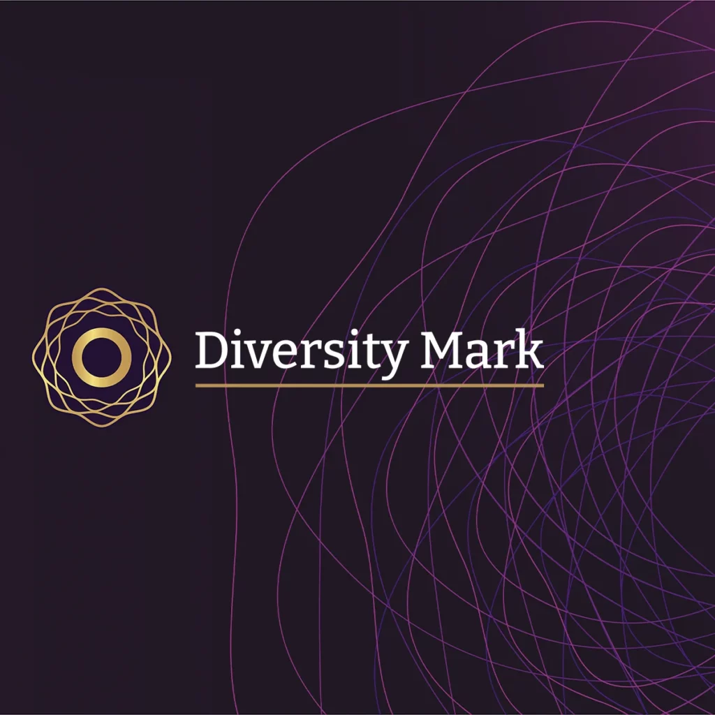 Diversity Mark Logo by Belfast Agency Stenson Wolf