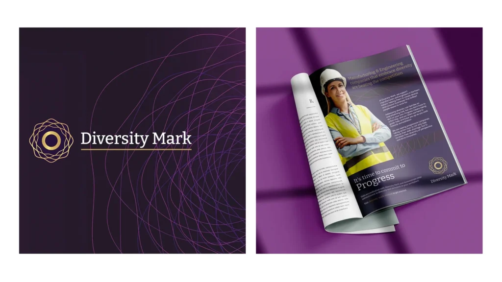 Diversity Mark marketing and promotion by Belfast Agency Stenson Wolf